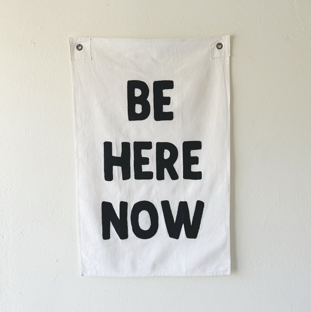 Be Here Now Handmade Wall Tapestry