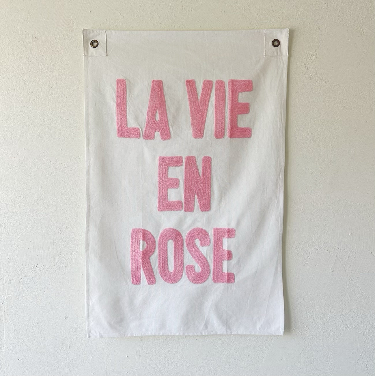 
                  
                    La Vie En Rose Handmade Wall Tapestry
                  
                