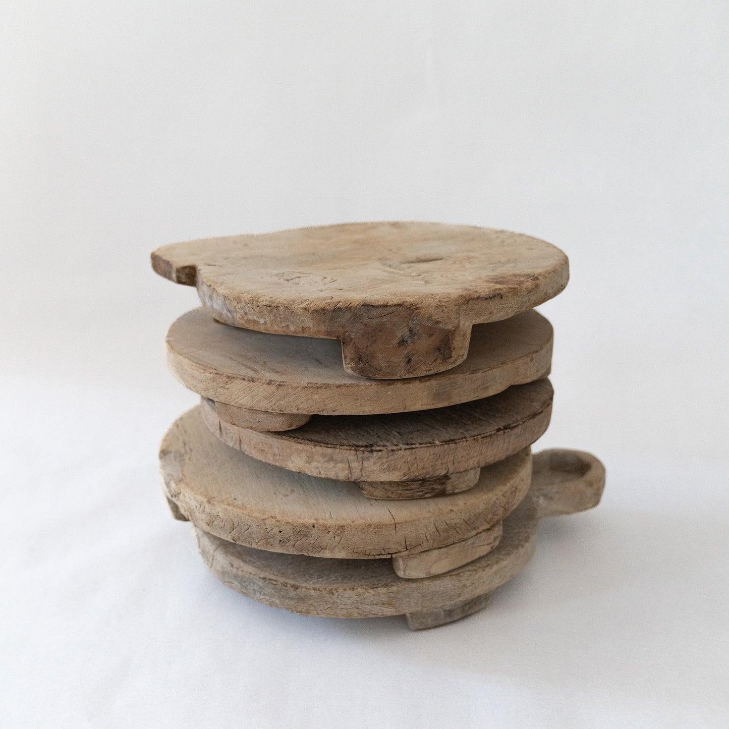 Antique Small Riser Antique Wood Riser – Sandstone and Sage