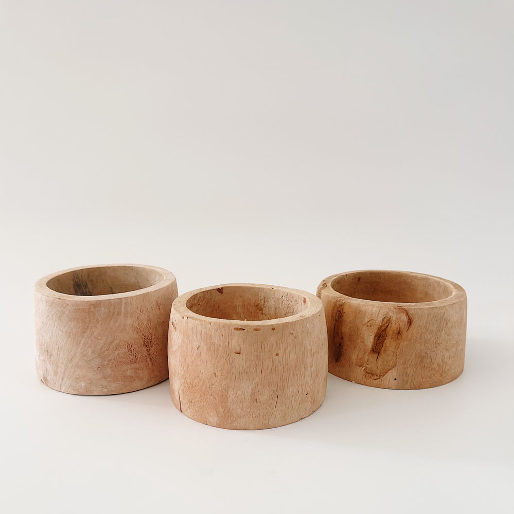 
                  
                    Wooden Catch All Bowls Set of 3
                  
                