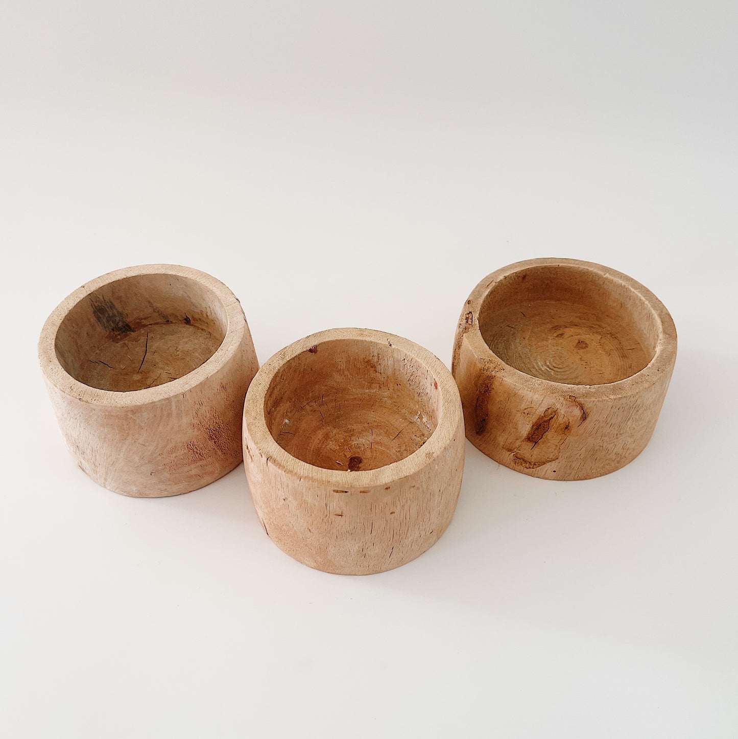 
                  
                    Wooden Catch All Bowls Set of 3
                  
                